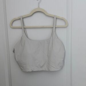 HALARA Soft Gray Sports Bra